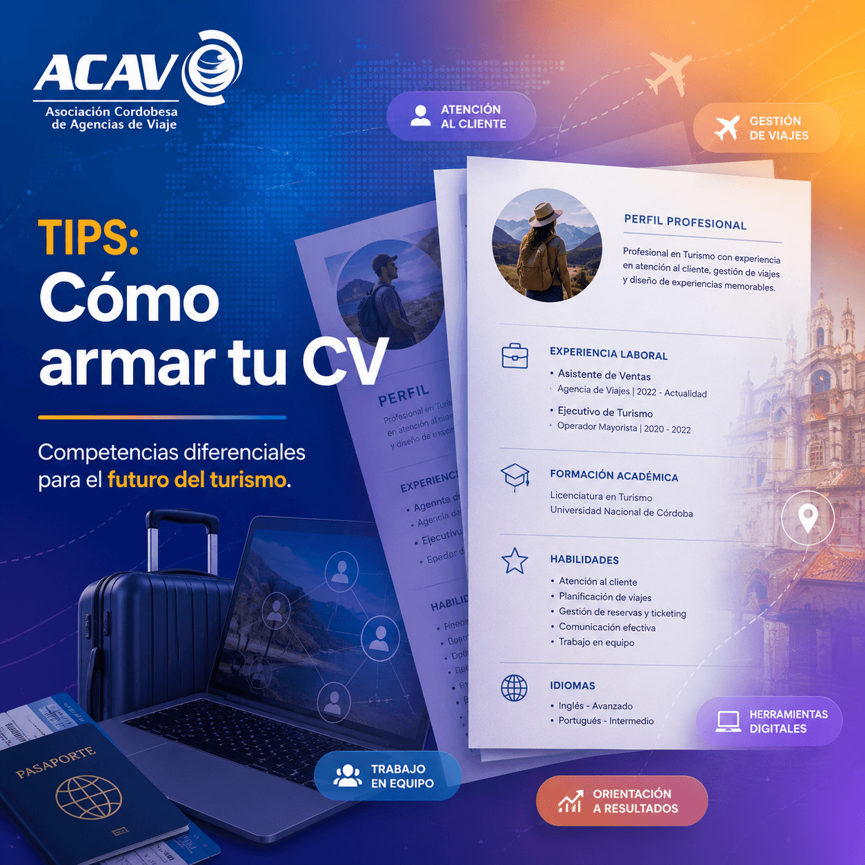 Guia visual sobre como armar tu CV